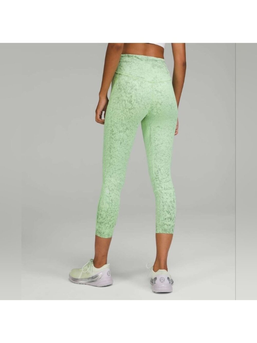 Lululemon Base Pace High-Rise Running Tight 25" City Grit Green Multi